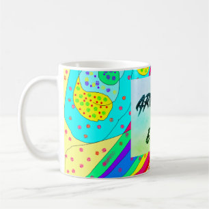 芸術は永遠に芸術家と画家をセルブルティング コーヒーマグカップ