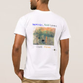 芸術は衣服です Tシャツ (裏面)