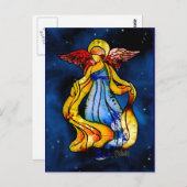 芸術は郵便はがきをスパークさせます ポストカード (正面/裏面)