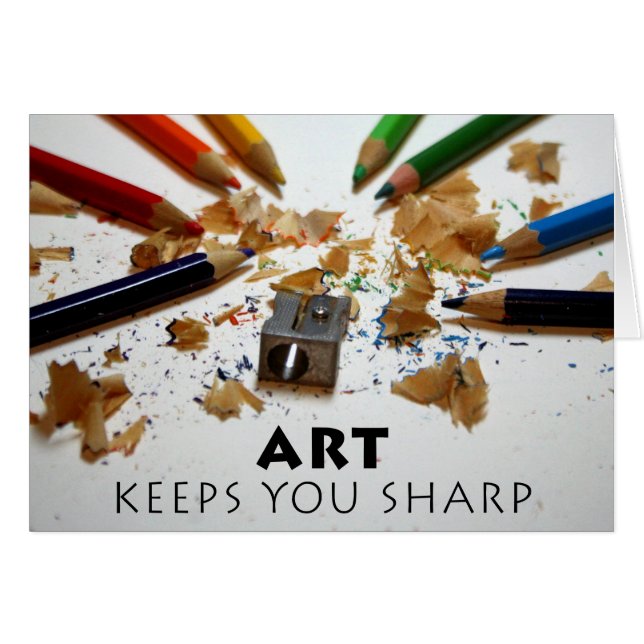 芸術は鋭い保ちます (正面横)