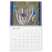 芸術は2011年をキルトにします カレンダー (3月 2027)