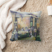 芸術もしは型枠を否定し、その時に恵みがそれを提供する クッション (ブランケット)