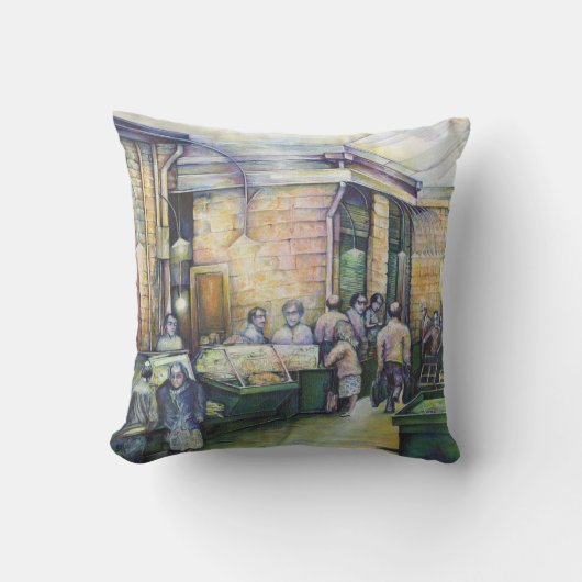 芸術もしは型枠を否定し、その時に恵みがそれを提供する クッション (正面)