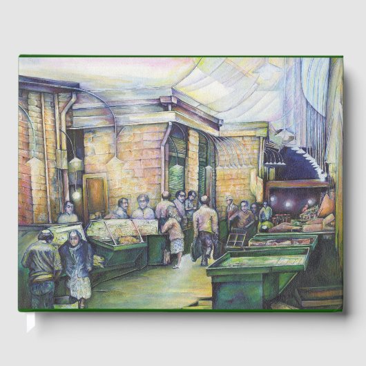 芸術もしは型枠を否定し、その時に恵みがそれを提供する ゲストブック (正面)