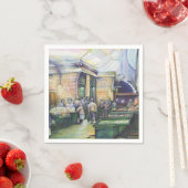 芸術もしは型枠を否定し、その時に恵みがそれを提供する スタンダードカクテルナプキン (インサイチュ)