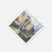 芸術もしは型枠を否定し、その時に恵みがそれを提供する スタンダードカクテルナプキン (角)