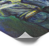 芸術もしは型枠を否定し、その時に恵みがそれを提供する ポスター (角)