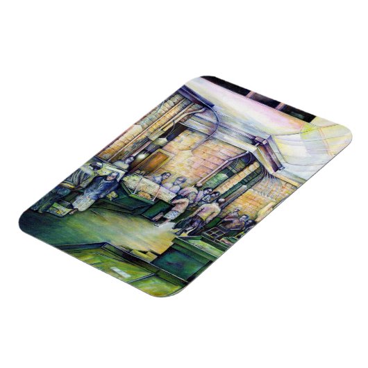 芸術もしは型枠を否定し、その時に恵みがそれを提供する マグネット (左側)