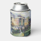 芸術もしは型枠を否定し、その時に恵みがそれを提供する 缶クーラー (缶裏面)