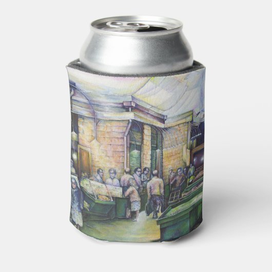 芸術もしは型枠を否定し、その時に恵みがそれを提供する 缶クーラー (缶裏面)