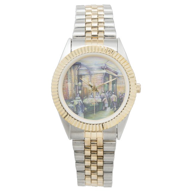 芸術もしは型枠を否定し、その時に恵みがそれを提供する 腕時計 (正面)
