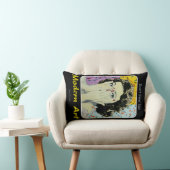 「芸術を恐れモダンないで！」 ランバークッション (椅子)