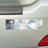 芸術を支えて下さい バンパーステッカー (車上)