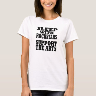 芸術を支えて下さい Tシャツ