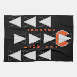 芸術を支援する キッチンタオル