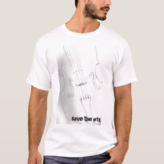 芸術を救って下さい Tシャツ