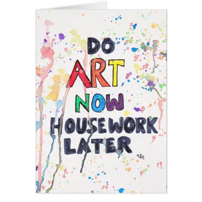 芸術を、家事後で今して下さい (正面)