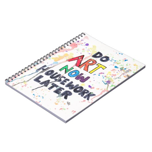 芸術を、家事後で今して下さい ノートブック (左側)
