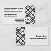 芸術アーガイル・工芸品 名刺 (正面/裏面)