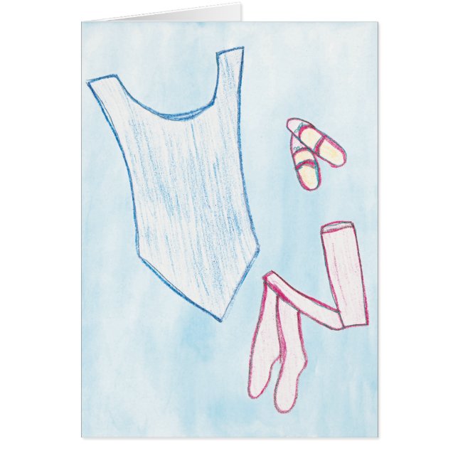 芸術カードを踊るために服を着せられる (正面)