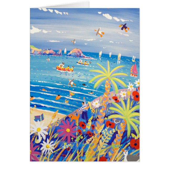 芸術カード: 家族のおもしろいの母Iveyの湾。 詳細 (正面)