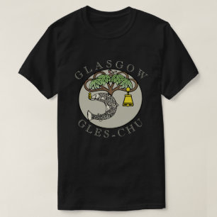 芸術グラスゴーの紋章付き外衣 Tシャツ