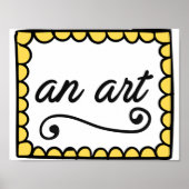 芸術プリント ポスター (正面)