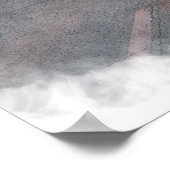 芸術ポスター6を運転する銀製の貨物トラックのハイウェー ポスター (角)