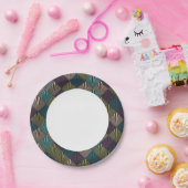 芸術ポップ・アートのの背景 ペーパープレート (パーティー)