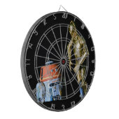 芸術ポップ・アートの文化 ダーツボード (正面左)