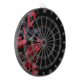 芸術ポップ・アートの文化 ダーツボード (正面左)