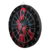 芸術ポップ・アートの文化 ダーツボード (正面右)