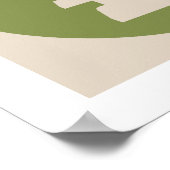 芸術ポップ・アートの生理学 ポスター (角)