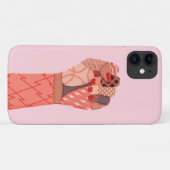 芸術モダン女性の抗議 Case-Mate iPhoneケース (裏面(横))