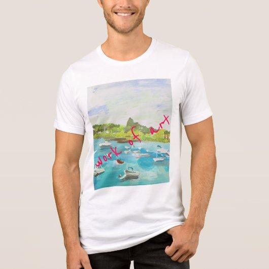 芸術作品 トライブレンドTシャツ (正面)