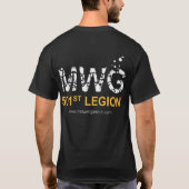 芸術前部mwgのワイシャツ tシャツ (裏面)