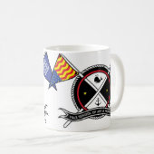 芸術及びヨットクラブのマグのエール学校 コーヒーマグカップ (正面右)