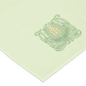 芸術及び技術のスイートコーン ショートテーブルランナー (コーナー)