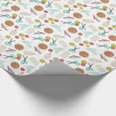 芸術及び技術のテーマパターン包装紙 ラッピングペーパー (角)