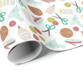 芸術及び技術のテーマパターン包装紙 ラッピングペーパー (ロールコーナー)