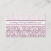 芸術及び技術の動きによってインスパイア名刺 名刺 (裏面)