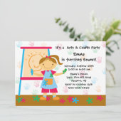 芸術及び技術の誕生会 招待状 (スタンド正面)