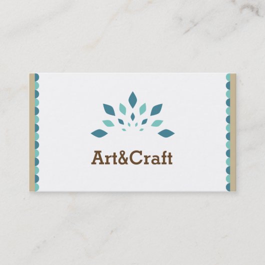 芸術及び技術 名刺 (正面)