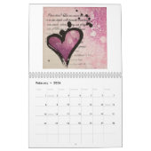 芸術及び自然恋人のためのファインアートのカレンダー! カレンダー (2月 2026)