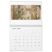 芸術及び自然恋人のためのファインアートのカレンダー! カレンダー (1月 2027)