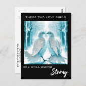 *~*芸術周年愛の鳥AP54冬 ポストカード (正面/裏面)