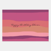 芸術品を気取ったモダン地音砂漠 ラッピングペーパーシート (正面3)