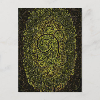 芸術品を気取った ポストカード