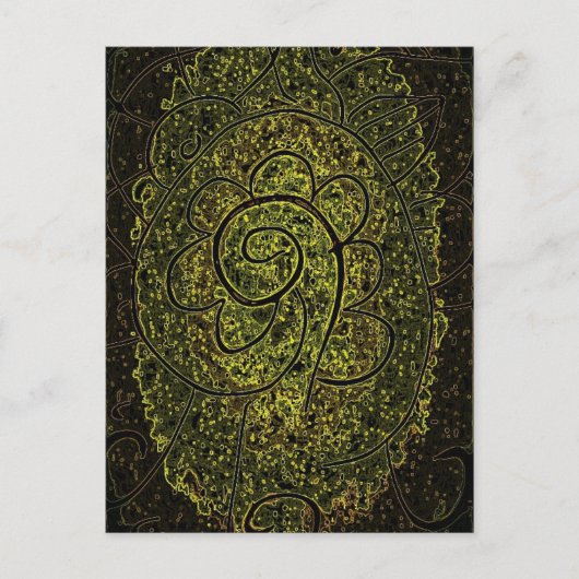 芸術品を気取った ポストカード (正面)