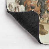 芸術家が刻む宝くじ車輪1805年(a マウスパッド (コーナー)